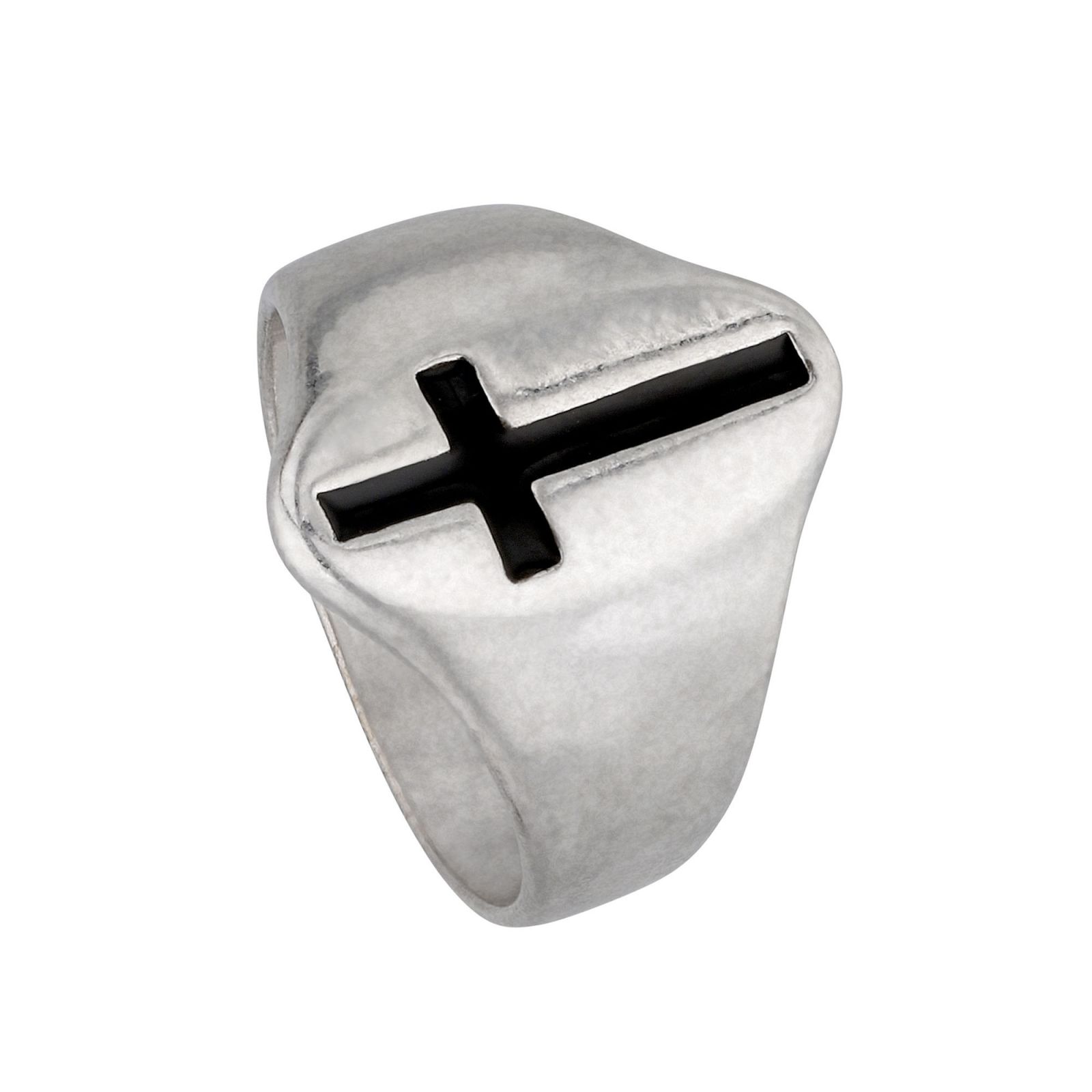 Prsten s černým křížem