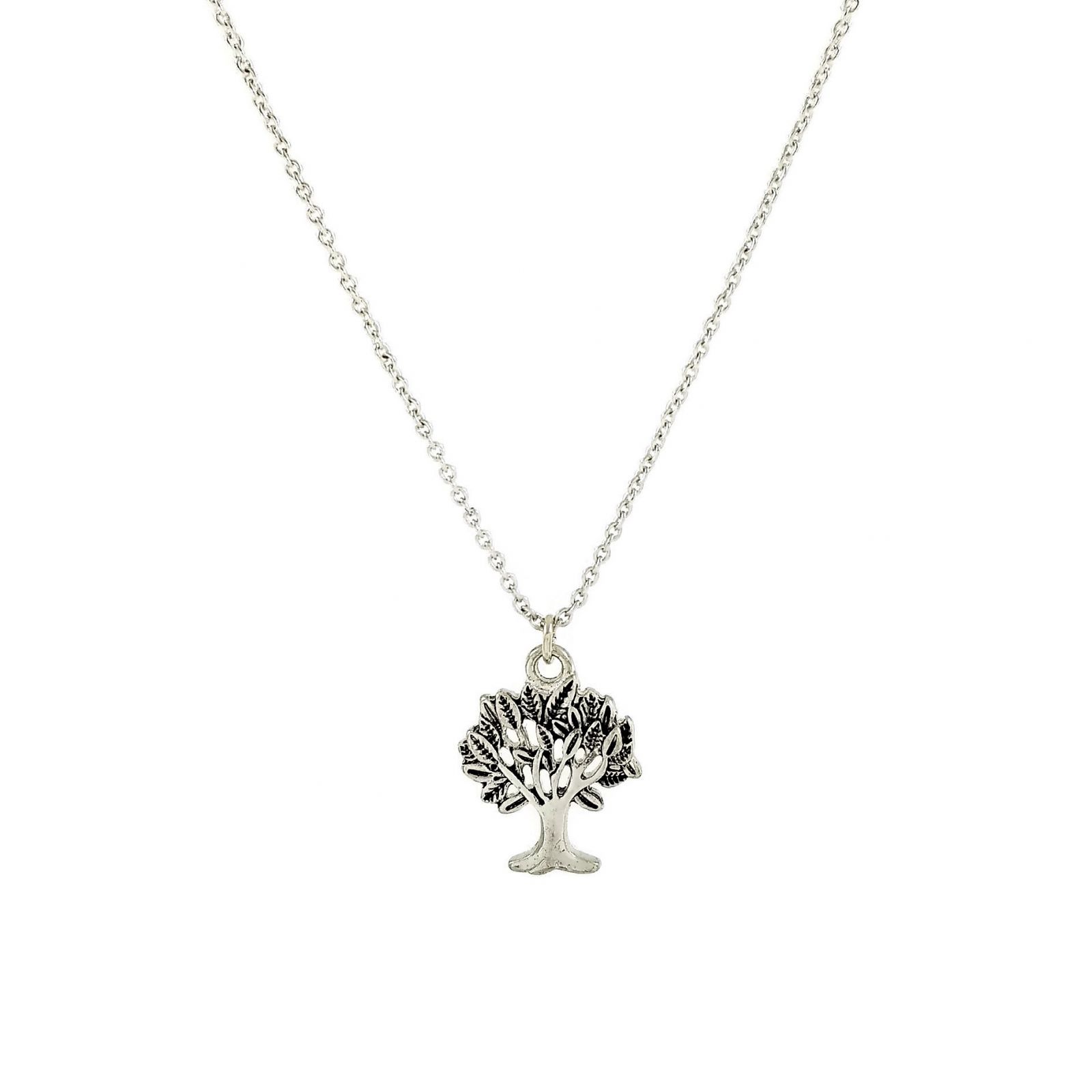 Stříbrný náhrdelník se stromečkem