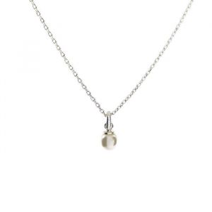Jemný náhrdelník s malou perličkou